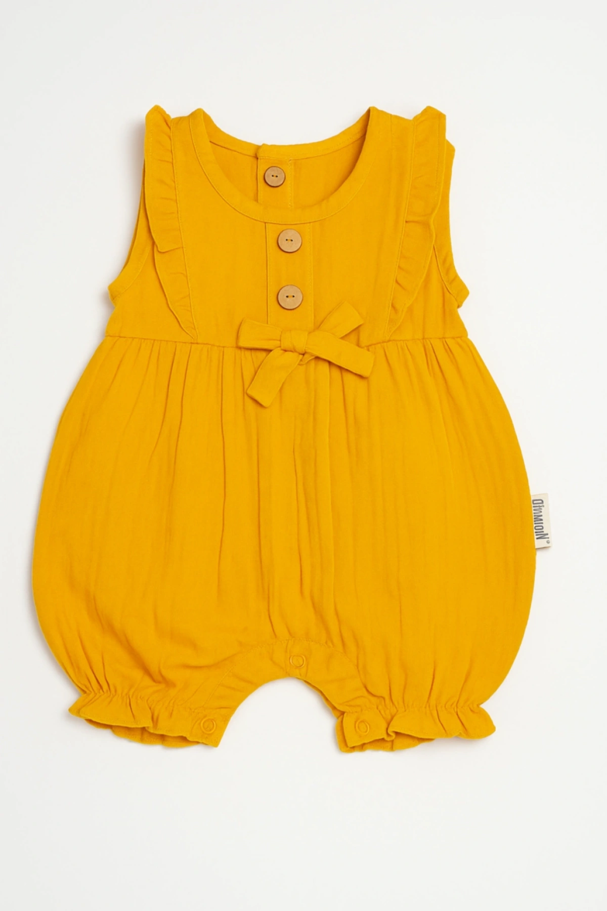 Kız Bebek Müslin Tulum Pamuk, Nefes Alabilir Bebek Tulum