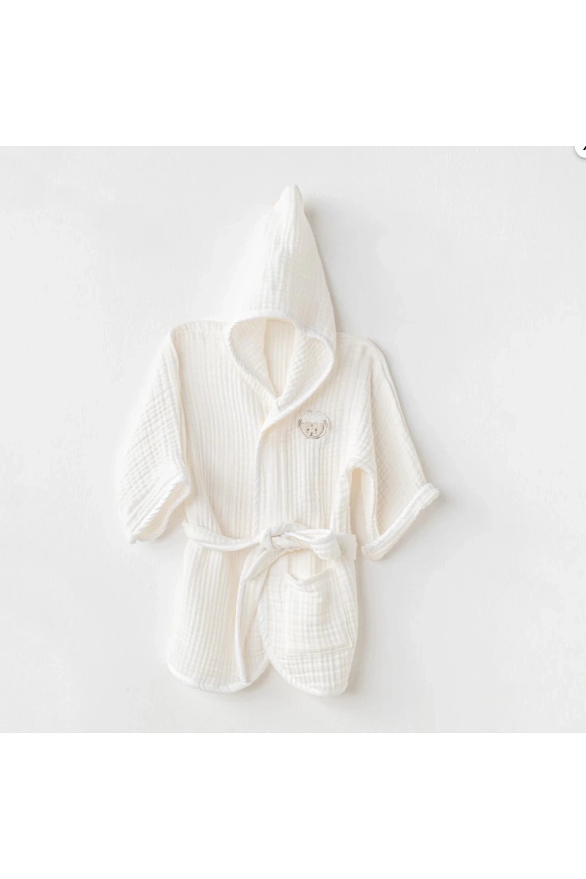 Unisex Bebek Bornoz Yumuşak ve Emici Bebek Bornozu