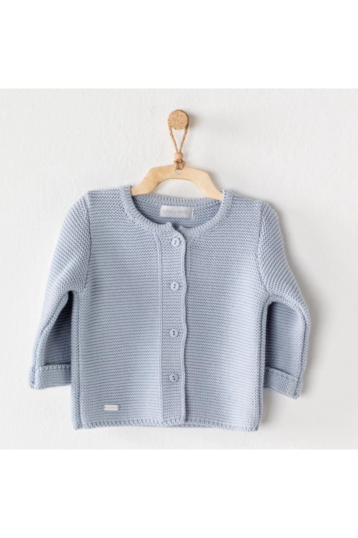 Unisex Örgü Ceket Basic  Şık ve Konforlu Bebek Ceketi