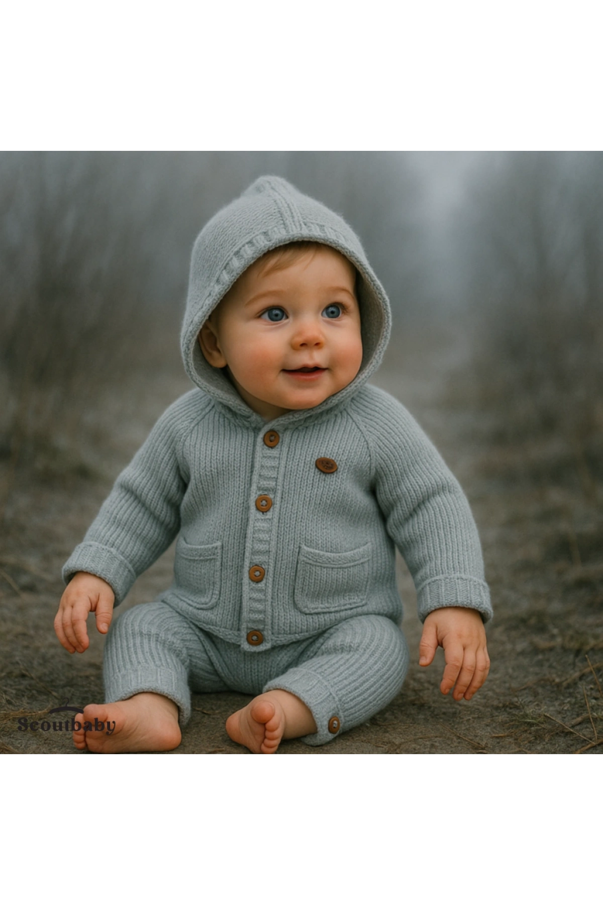 Unisex Triko Bebek 2li Takım  Konforlu ve Şık Triko Bebek Takımı