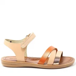 Artico Alexia Hakiki Deri Vaketa Taba Kız Çocuk Sandalet