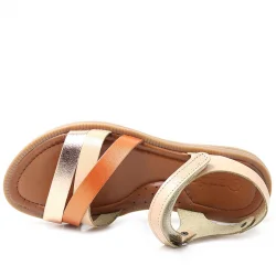 Artico Alexia Hakiki Deri Vaketa Taba Kız Çocuk Sandalet