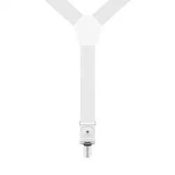 Ayarlanabilir Klipsli Beyaz Çocuk Kemer Pantolon Askısı