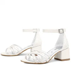 Belle Sedef Kalın Topuklu Kız Çocuk Abiye Ayakkabı