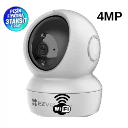 Ezviz CS-H6C 4 MP 4mm Wi-Fi IR Dome Güvenlik Kamerası