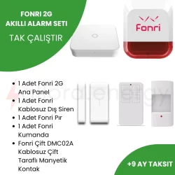 Fonri 2G Kablosuz Alarm Seti