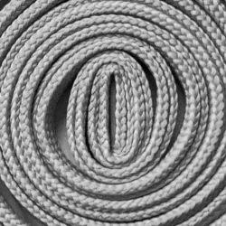 Gri 1 cm Kalınlığında 1 Çift Yassı Spor Ayakkabı Bağcığı