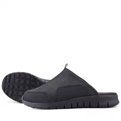 Heep Medikal Hakiki Deri Siyah Comfort Spor Terlik