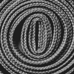 Koyu Gri 1 cm Kalınlığında 1 Çift Yassı Spor Ayakkabı Bağcığı