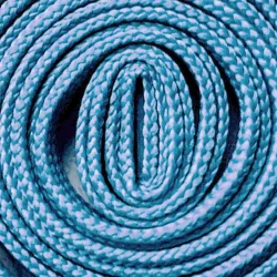 Mavi 1 cm Kalınlığında 1 Çift Yassı Spor Ayakkabı Bağcığı