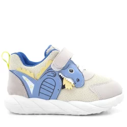Rakerplus Barefoot Krem Dinazorlu Cırtlı Lastikli Çocuk Spor Ayakkabı