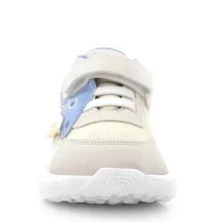 Rakerplus Barefoot Krem Dinazorlu Cırtlı Lastikli Çocuk Spor Ayakkabı