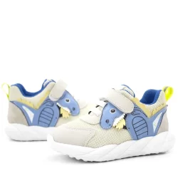 Rakerplus Barefoot Krem Dinazorlu Cırtlı Lastikli Çocuk Spor Ayakkabı
