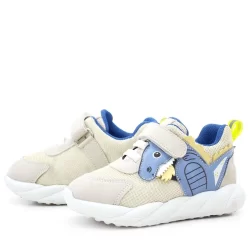 Rakerplus Barefoot Krem Dinazorlu Cırtlı Lastikli Çocuk Spor Ayakkabı