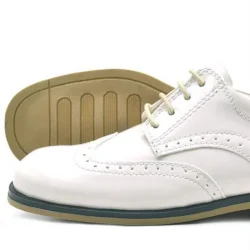 Rakerplus Bej Rugan Bağcıklı Klasik Erkek Çocuk Ayakkabı