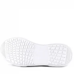 Rakerplus Beyaz Cilt Bağcıklı Hafif Tabanlı Çocuk Spor Ayakkabı