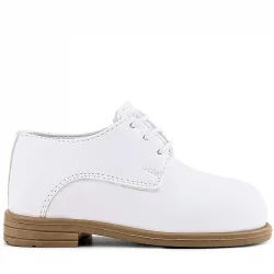 Rakerplus Beyaz Cilt Erkek Çocuk Klasik Ayakkabı