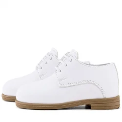 Rakerplus Beyaz Cilt Erkek Çocuk Klasik Ayakkabı