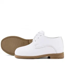 Rakerplus Beyaz Cilt Erkek Çocuk Klasik Ayakkabı