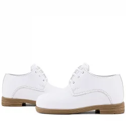 Rakerplus Beyaz Cilt Erkek Çocuk Klasik Ayakkabı