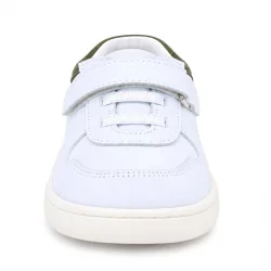 Rakerplus Bob Beyaz Nubuk Haki Hakiki Deri Bebek Sneaker Ayakkabı
