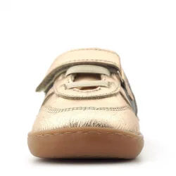 Rakerplus Bob Hakiki Deri Bakır Barefoot Cırtlı Lastikli Bebek Sneaker Ayakkabı