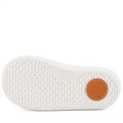Rakerplus Bob Hakiki Deri Beyaz Nubuk Bakır Cırtlı Bebek Sneaker Ayakkabı