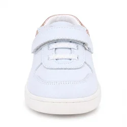 Rakerplus Bob Hakiki Deri Beyaz Nubuk Bakır Cırtlı Bebek Sneaker Ayakkabı