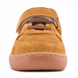 Rakerplus Bob Hakiki Deri Taba Barefoot Cırtlı Lastikli Bebek Sneaker Ayakkabı