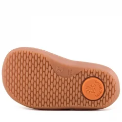 Rakerplus Bob Hakiki Deri Taba Barefoot Cırtlı Lastikli Bebek Sneaker Ayakkabı