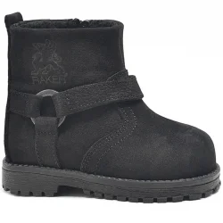 Rakerplus Chiron Hakiki Deri Fermuarlı Kışlık Bebek Bot