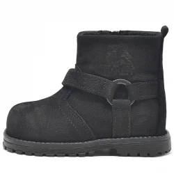 Rakerplus Chiron Hakiki Deri Fermuarlı Kışlık Bebek Bot