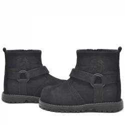 Rakerplus Chiron Hakiki Deri Fermuarlı Kışlık Bebek Bot