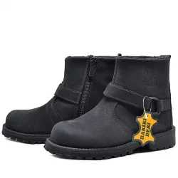 Rakerplus Chiron Hakiki Deri Fermuarlı Kışlık Çocuk Bot