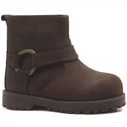 Rakerplus Chiron Hakiki Deri Fermuarlı Kışlık Çocuk Botu