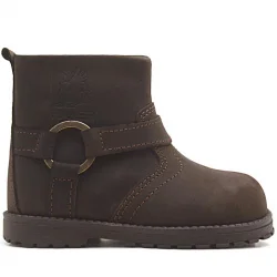 Rakerplus Chiron Hakiki Deri Fermuarlı Kışlık Çocuk Botu
