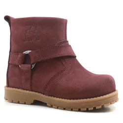 Rakerplus Chiron Hakiki Deri Fermuarlı Kürklü Unisex Bebek Bot