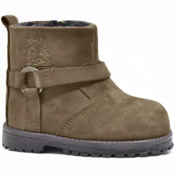 Rakerplus Chiron Hakiki Deri Kum Rengi Fermuarlı Bebek Çizme