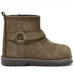 Rakerplus Chiron Hakiki Deri Kum Rengi Fermuarlı Bebek Çizme