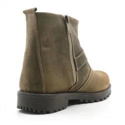 Rakerplus Chiron Hakiki Deri Kum Rengi Fermuarlı Çocuk Çizme