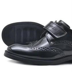 Rakerplus Cırtlı Oxford Erkek Çocuk Rugan Ayakkabı