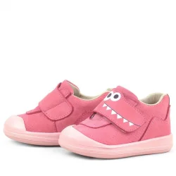 Rakerplus Dino Hakiki Deri Pembe Yüksek Bilekli Bebek Ayakkabı