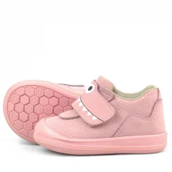 Rakerplus Dino Hakiki Deri Pudra Yüksek Bilekli Bebek Ayakkabı