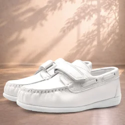 Rakerplus Feniks Beyaz Cırt Cırtlı Günlük Erkek Genç Ayakkabı