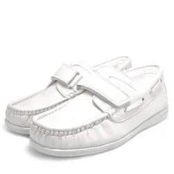 Rakerplus Feniks Beyaz Cırt Cırtlı Günlük Erkek Genç Ayakkabı