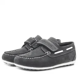 Rakerplus Feniks Hakiki Deri Gri Günlük Erkek Çocuk Ayakkabı