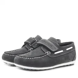 Rakerplus Feniks Hakiki Deri Gri Günlük Erkek Çocuk Ayakkabı