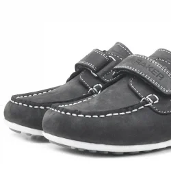 Rakerplus Feniks Hakiki Deri Gri Günlük Erkek Çocuk Ayakkabı