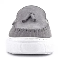 Rakerplus Gri Hafif Tabanlı Erkek Çocuk Makosen Ayakkabı