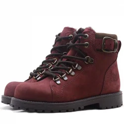 Rakerplus Griffon Hakiki Deri Bordo Fermuarlı Bot